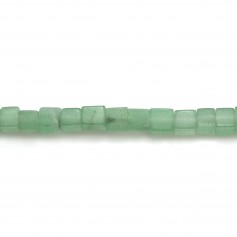 Aventurine carré 4mm x 10 st