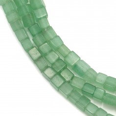 Aventurine rectangle 4x13mm x 40cm