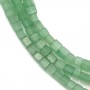 Aventurine rectangle 4x13mm x 40cm