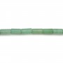 Aventurine tube 4x8mm x 10pcs