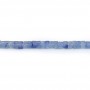 Aventurine bleu, en forme de rondelle Heishi 2x4mm x 40cm