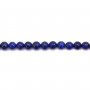 Lapis-Lazuli Rond 4mm x 40cm