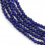 Lapis lazuli faceted roundel 2mm x 40cm