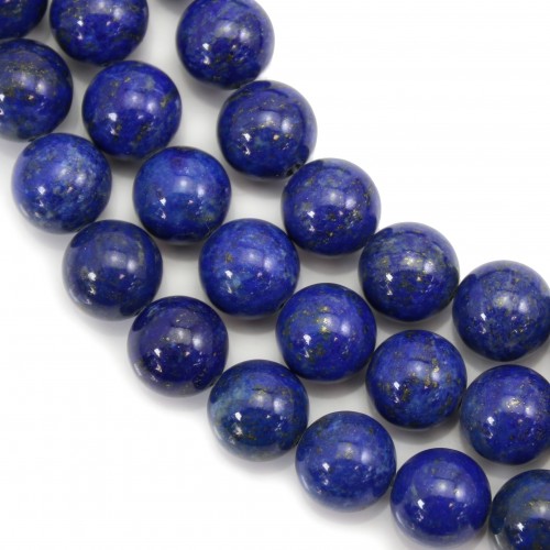 Lapis-Lazuli Rund 10mm x 40cm