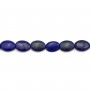 Lapis lazuli ovale 13x18mm x 40cm