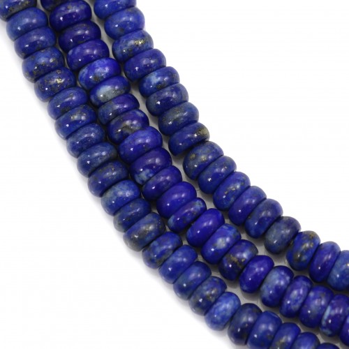 Lapislazuli Rondell 2x4mm x 40cm