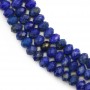Lapis lazuli faceted rondelle 2.5x4mm x 40cm 