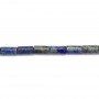 Lapis-Lazuli Tube 4x10mm x 40cm