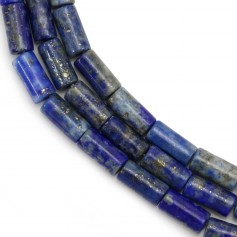 Lapis-Lazuli Tube 4x10mm x 40cm