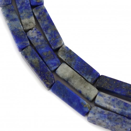 Lapislazuli Rechteck 4x13mm x 40cm