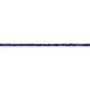 Lapis lazuli bleu, en forme de tube, 1.0x1.0mm x 40cm