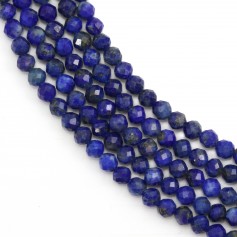 Lapis-lazuli rondelle facette 1.80x2.20mm x 33cm
