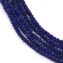Lapis lazuli rondelle 2x6mm x 40cm