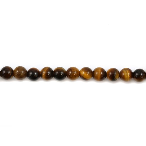 Tiger Eye Round 4mm x 20 pcs