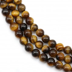 Yellow Tiger Eye Round 6mm x 40cm