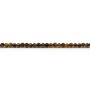 Round beads 2mm tiger's eye x 40cm 