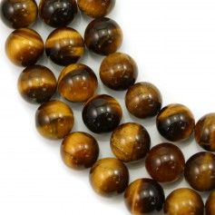 Oeil de tigre Rond 12mm x 40cm