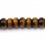 Oeil de tigre Rondelle 5 x 8mm x 40cm