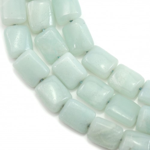 Amazonite rectangle 8x10mm x 40cm