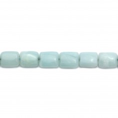 Jade teinté Bleu clair Goutte Plate 13.5x18.5mm x 1PC