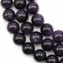 Améthyste Ronde 16mm A x 40cm