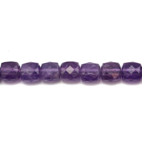 Multicolored tourmaline, in round and flat faceted shape, 4mm x 40cm