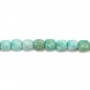 Amazonite carré 8.5mm x 40cm