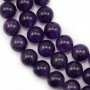 Amethyst Round 10mm A x 40cm