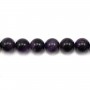 Amethyst Round 18mm A x 40cm