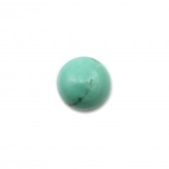 Cabochon Turquoise  Ronde 4mm x 1pc