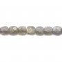 Labradorite carré facette 6mm x 40cm