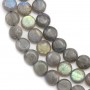 Labradorite Ronde Plate 8mm x 40cm