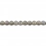 Labradorite ronde plate facette 8mm x 40cm