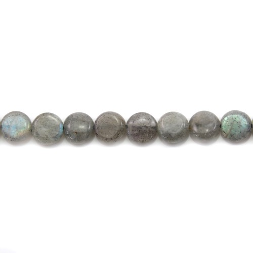 Labradorite Ronde Plate 10mm x 40cm