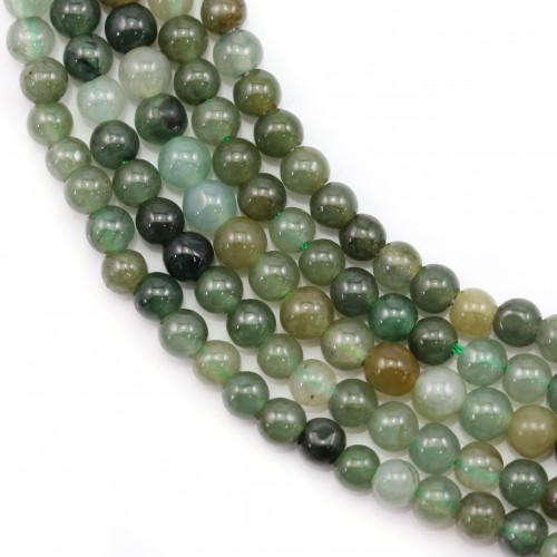 Jade nature rond 3.5mm x 40cm