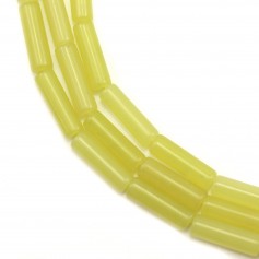 Jade nephrite tube 4x13mm x 40cm