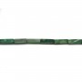 Jade africain rectangle 4x13mm x 40cm