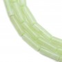 Nephritis jade tube 4x13mm x 40cm