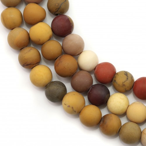 Mookaite jaspe 6mm x 40cm 