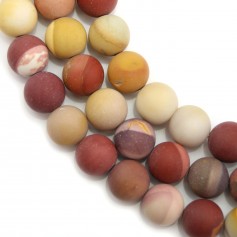 Mookaite jaspe round 8mm x 40cm 