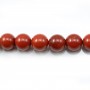 Red Round Jaspe  4mm x 40cm 