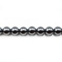 Hematite Round 8mm x 40cm 