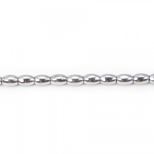 Hematite keg 4x6mm x 10pcs