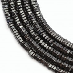 Hématite écrou 3x1mm x 40cm