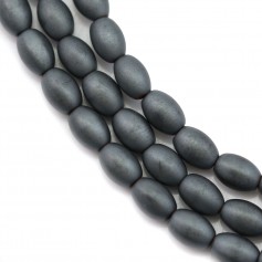 Hematite matte key 3x5mm x 40cm