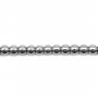 Hématite argenté ronde 2mm x 40cm