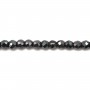 Hematite Faceted Round 2mm x 40 cm