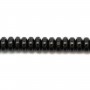 Hématite rondelle 2x4mm x 40cm 