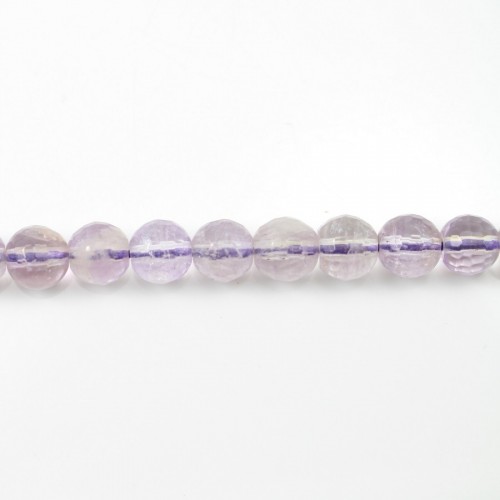 Ametrine faceted round 6mm x 10 pcs