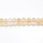 Citrine Rondelle Facette 5x8mm B x 40cm